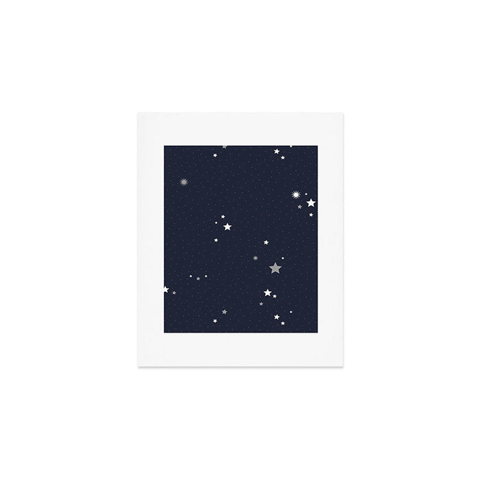 Starry Night Sky Art Print Gallery Image 1