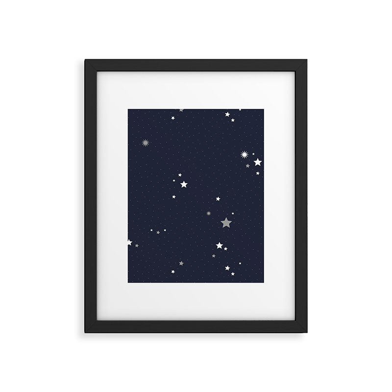 Starry Night Sky Framed Art Print Gallery Image 5
