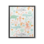 Under the Sea Framed Canvas Print Gallery Image 8