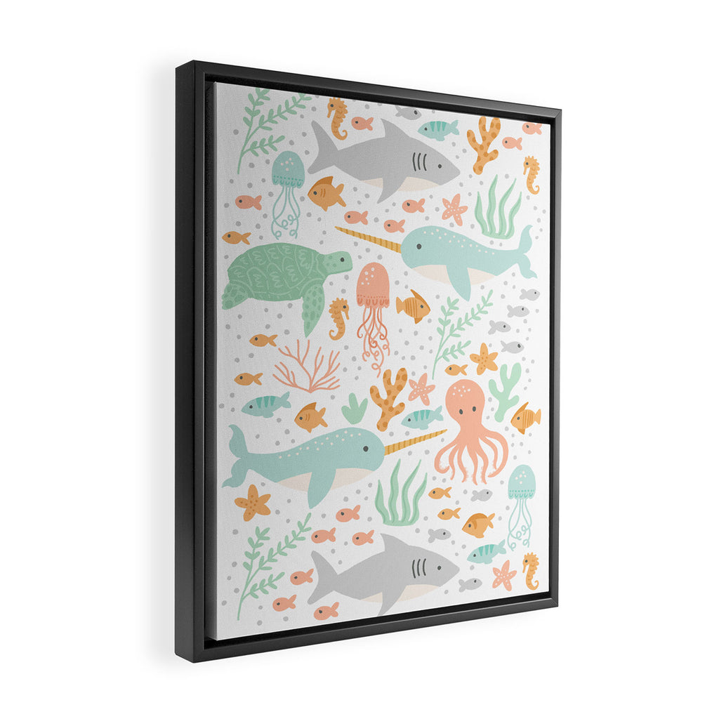 Under the Sea Framed Canvas Print Gallery Image 2