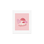Valentine Mushrooms Art Print Gallery Image 1