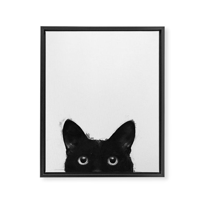 Are you awake yet? Framed Canvas Print Gallery Image 1