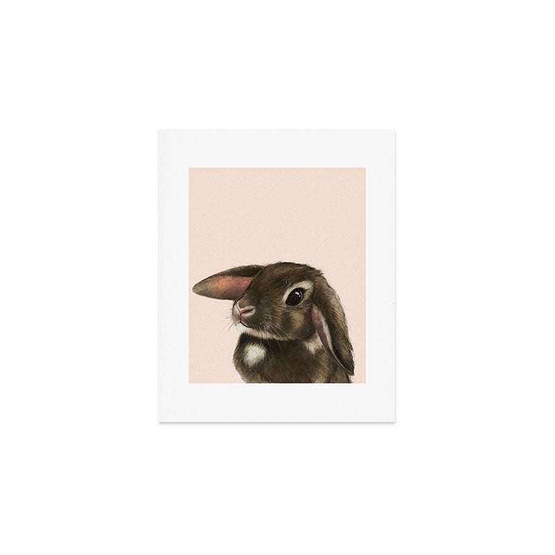baby bunny Art Print Gallery Image 1