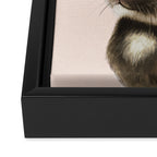 baby bunny Framed Canvas Print Gallery Image 3
