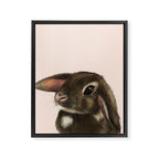 baby bunny Framed Canvas Print Gallery Image 8