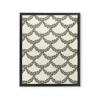 Boughs of Holly Pattern Framed Canvas Print Gallery Image 6