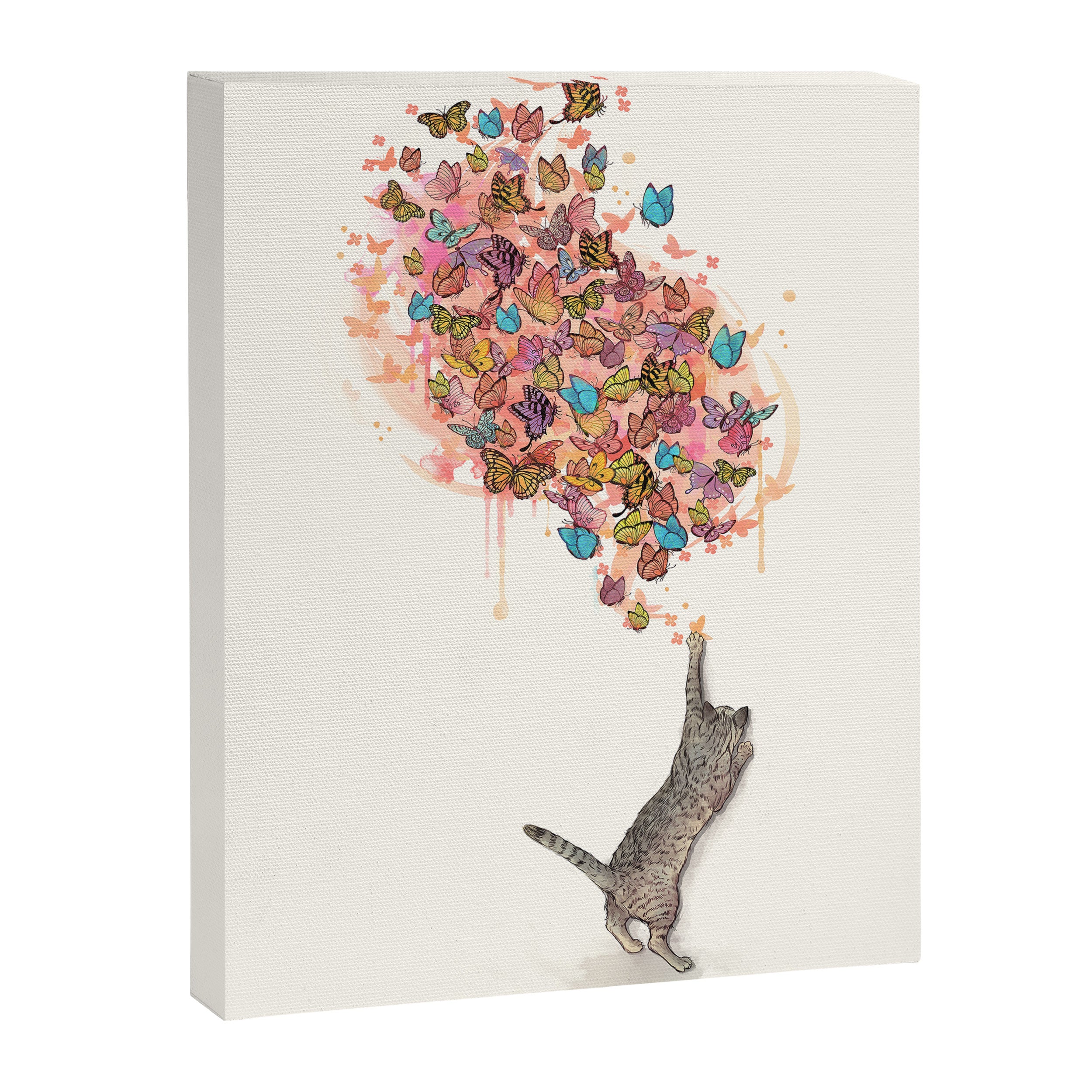catching butterflies Canvas Print Gallery Image 6