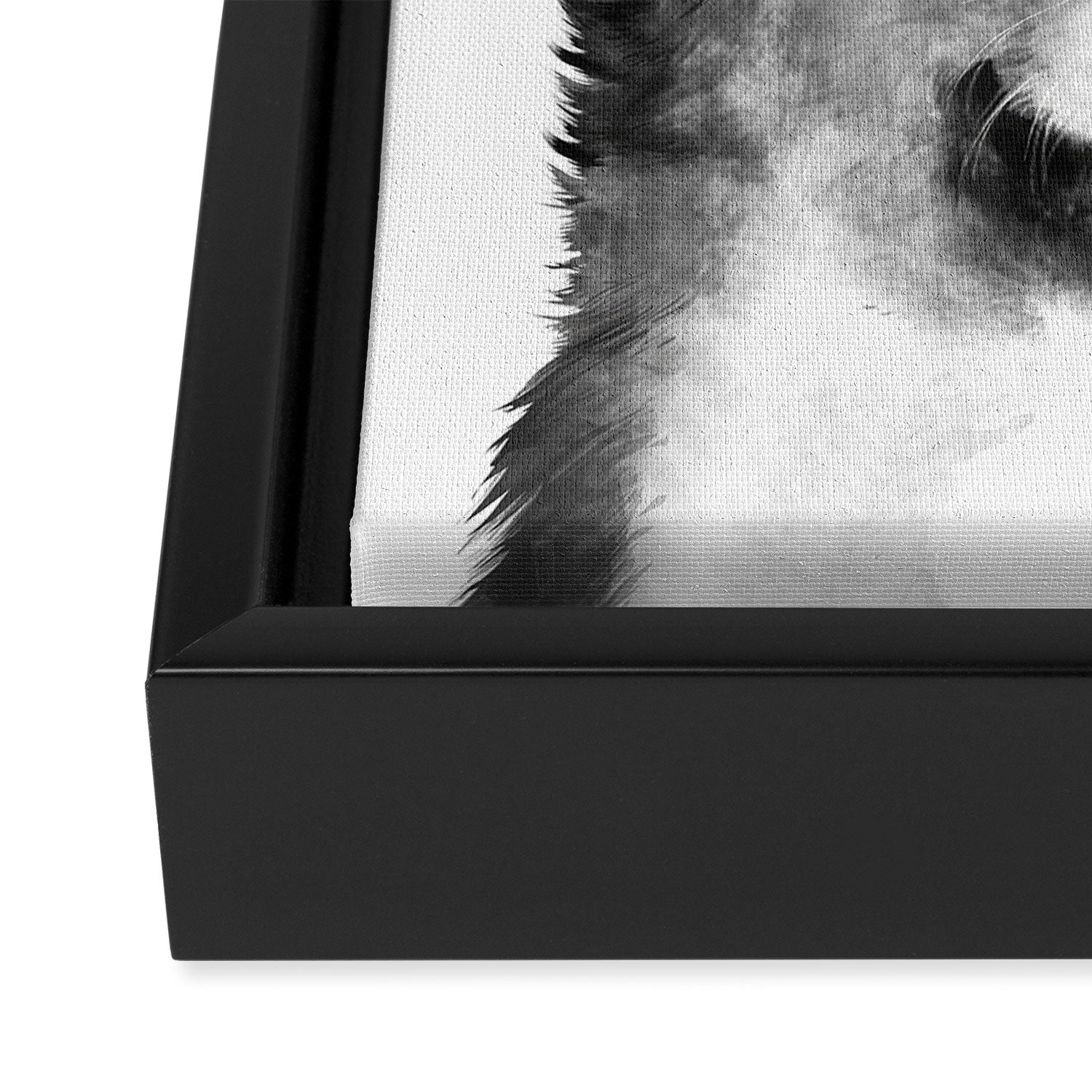 Corgi Framed Canvas Print Gallery Image 3