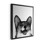 Corgi Framed Canvas Print Gallery Image 2