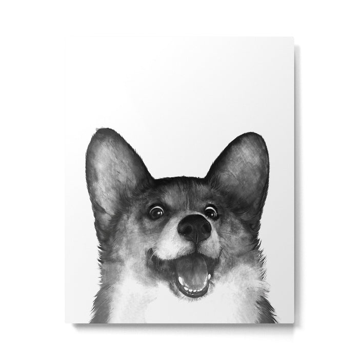 Corgi Metal Print Gallery Image 1