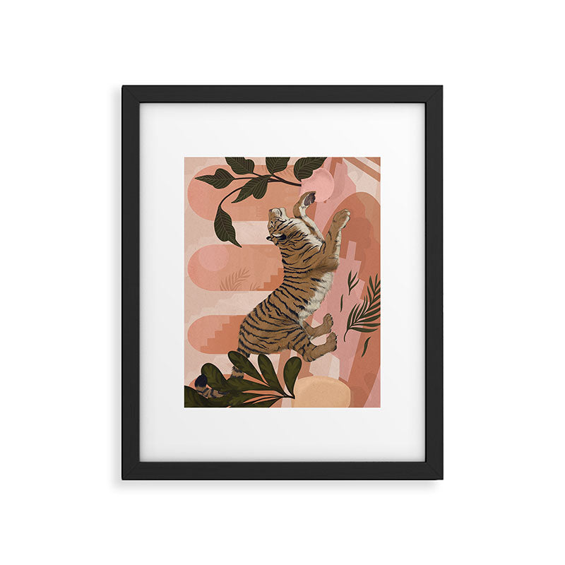 Easy Tiger Framed Art Print Gallery Image 4