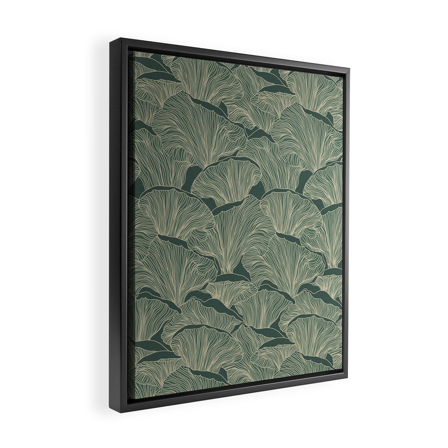 Forest Floor Mushroom Framed Canvas Print Gallery Image 2