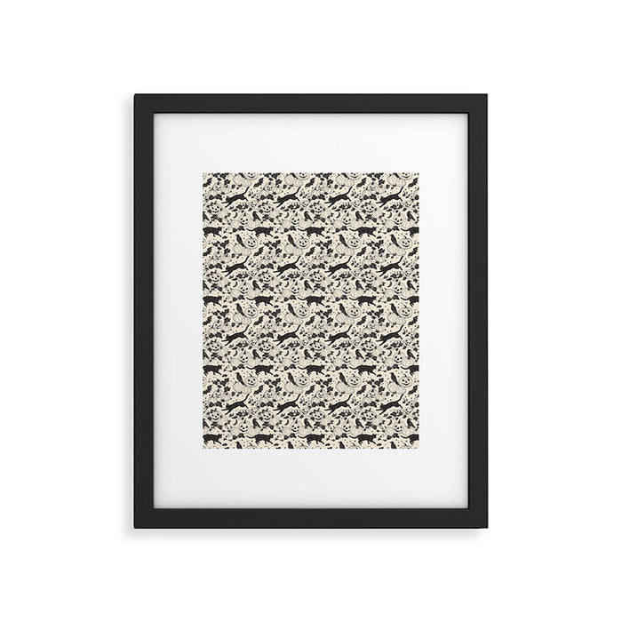 Halloween in the Pumpkin Patch  Framed Art Print Gallery Image 1