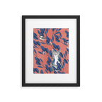 in the wild // repeat pattern Framed Art Print Gallery Image 5
