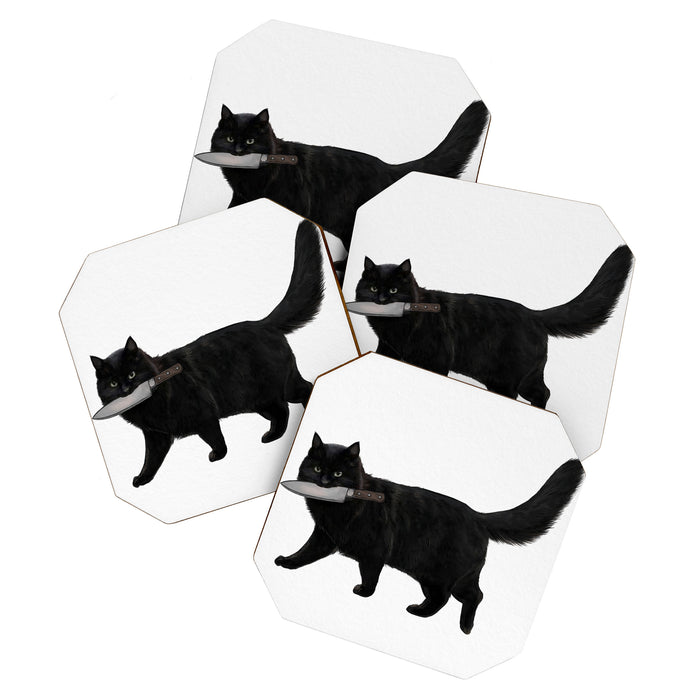 Knife Cat Coaster Gallery Image 1
