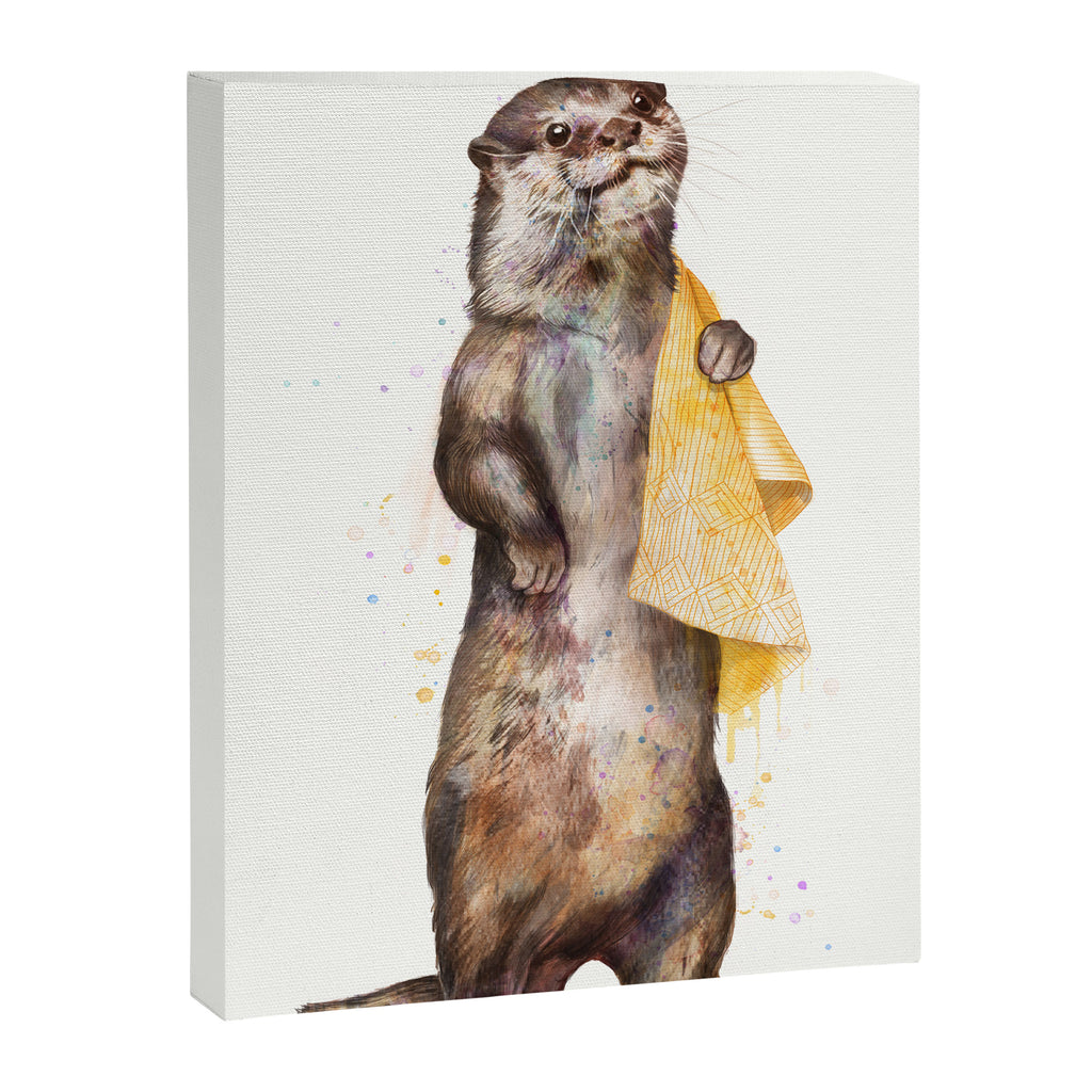 otter Canvas Print Gallery Image 6