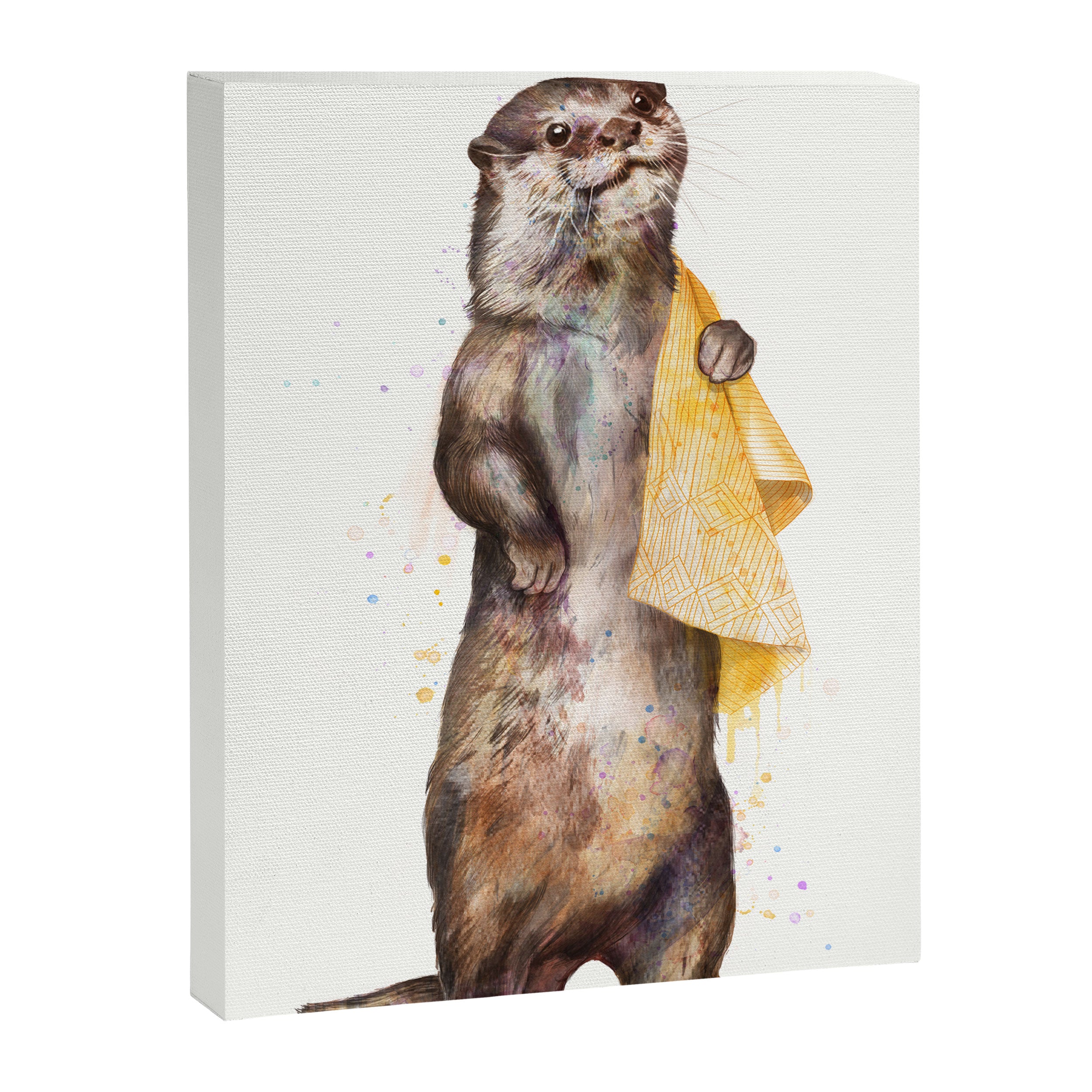 otter Canvas Print Gallery Image 6