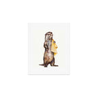 otter Art Print Gallery Image 1
