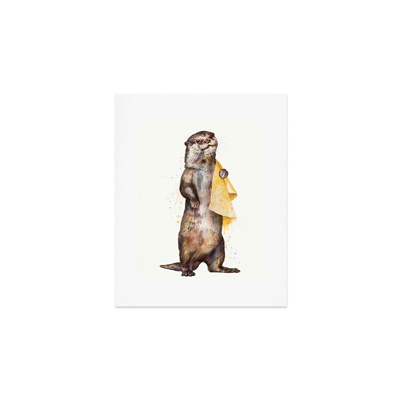 otter Art Print Gallery Image 1