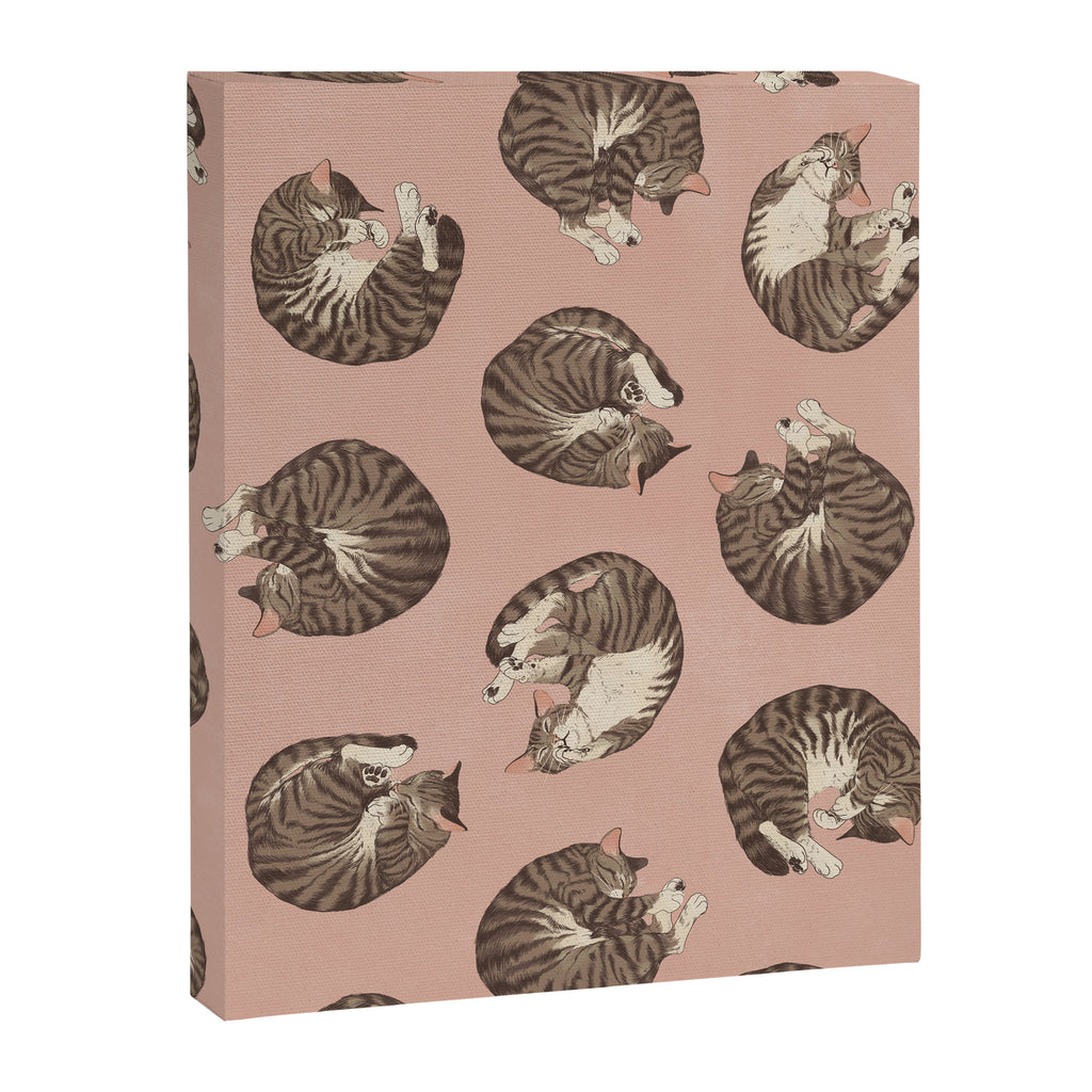 polka dot cats Canvas Print Gallery Image 8
