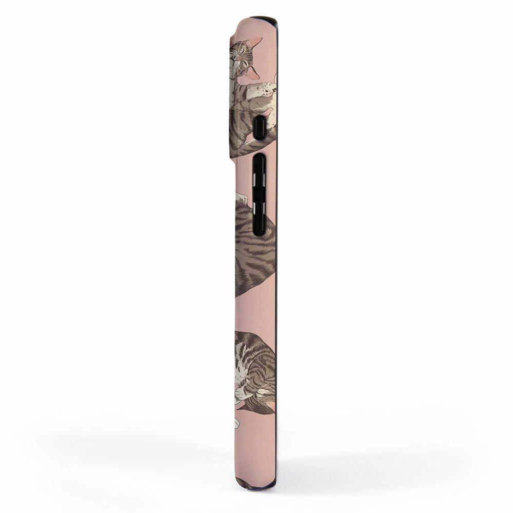 polka dot cats iPhone Case Gallery Image 2