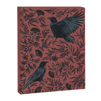 Raven Branch in Rust and Mineral Dust Canvas Print Gallery Image 6