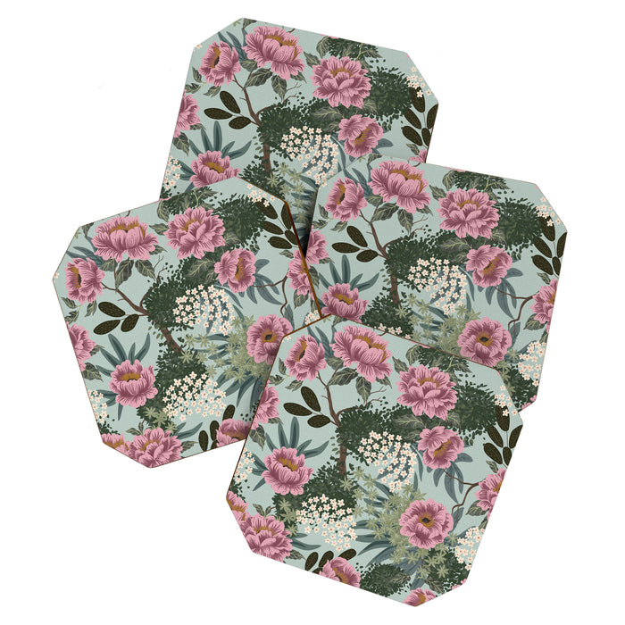 Rosewood Cottage Light  Coaster Gallery Image 1