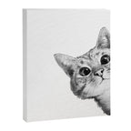 sneaky cat Canvas Print Gallery Image 3