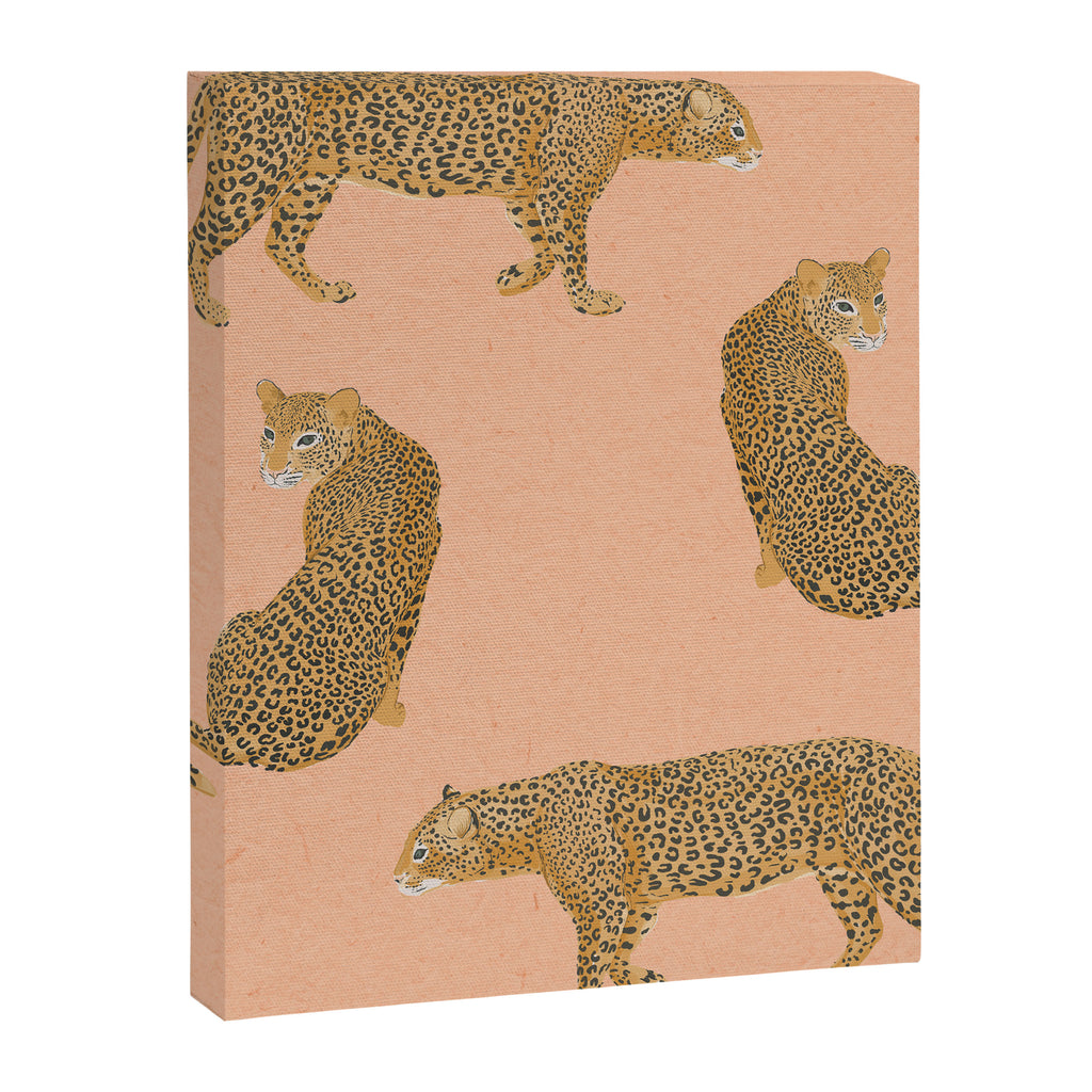sunset leopards Canvas Print Gallery Image 8