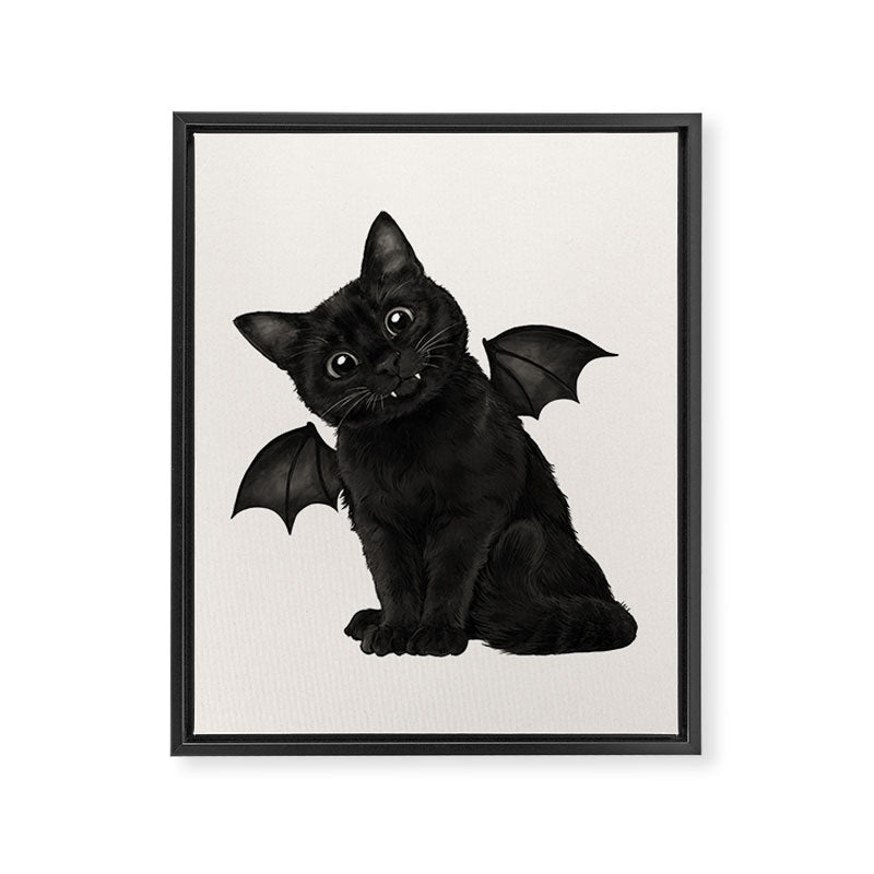 The Dreaded Vampurrr Framed Canvas Print Gallery Image 8