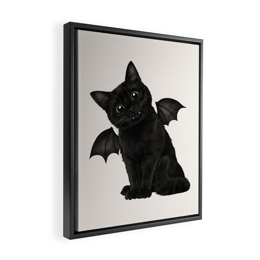 The Dreaded Vampurrr Framed Canvas Print Gallery Image 2
