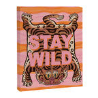 Tibetan Tiger // Stay Wild Color Wave Canvas Print Gallery Image 8