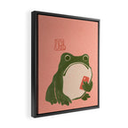 Ugh Matsumoto Hoji Frog Framed Canvas Print Gallery Image 2
