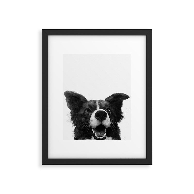 who's a good boy? Framed Art Print Gallery Image 4