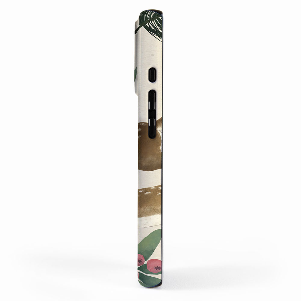 winter deer // repeat pattern iPhone Case Gallery Image 2