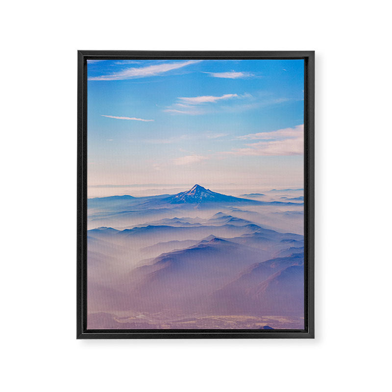 PURPLE MOUNTAINS Framed Canvas Print Gallery Image 6