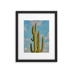 SKY CACTUS Framed Art Print Gallery Image 5