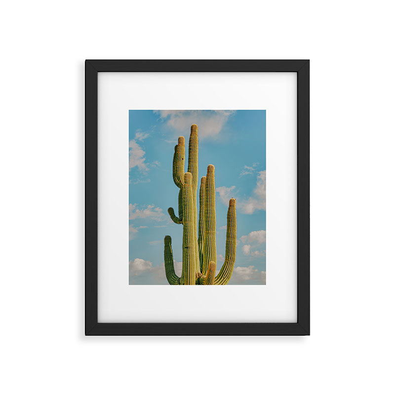 SKY CACTUS Framed Art Print Gallery Image 4