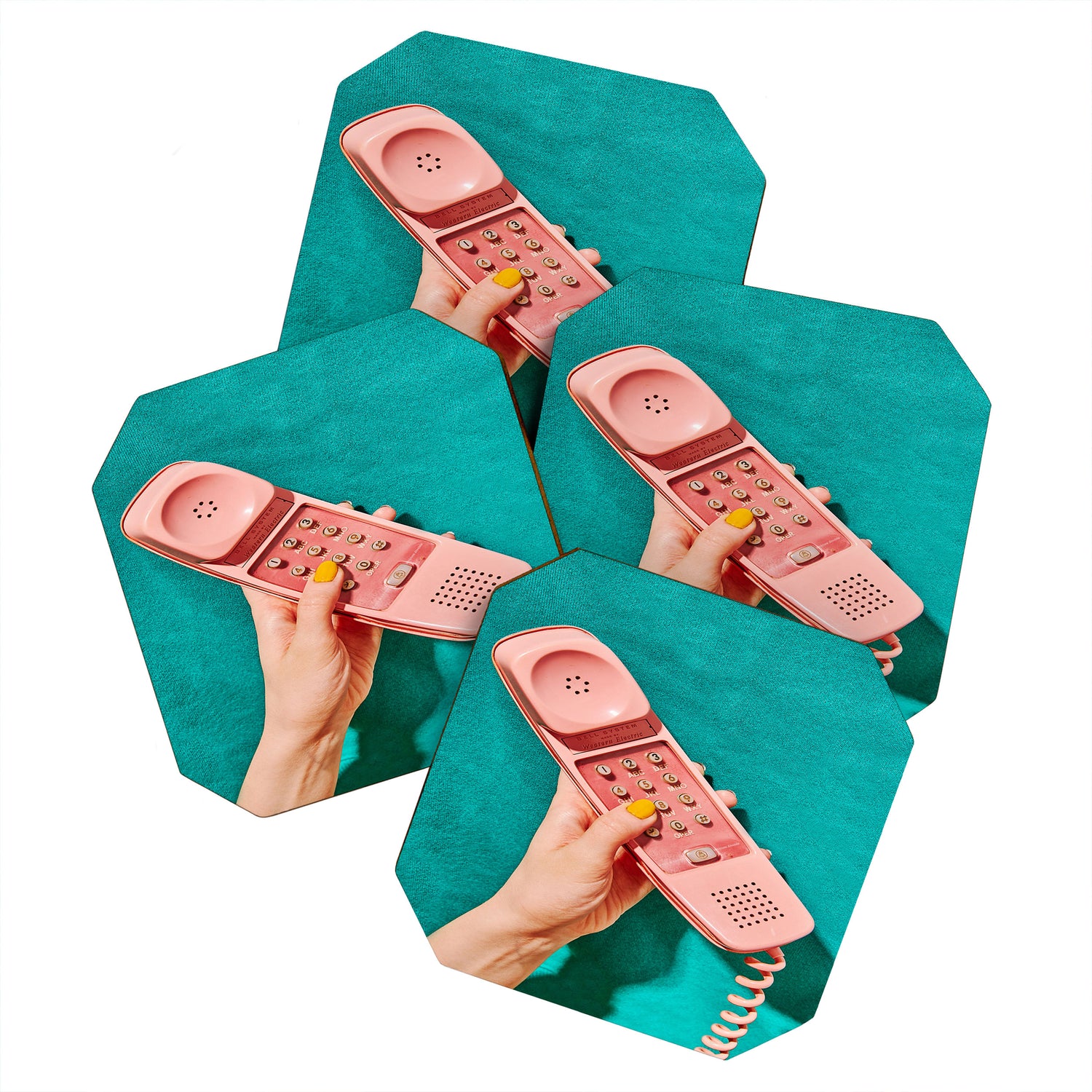 TELEPHONE Coaster Gallery Image 1