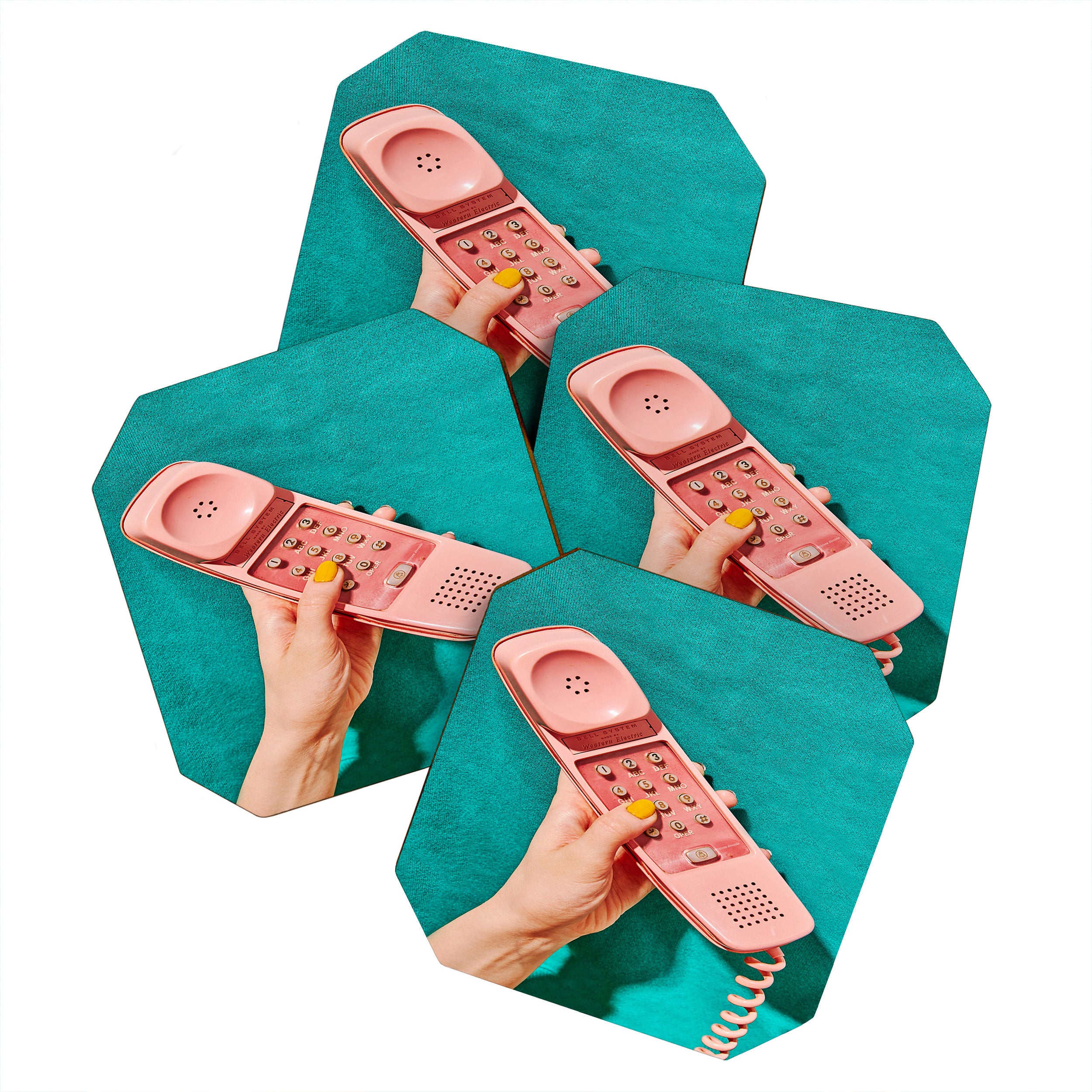 TELEPHONE Coaster Gallery Image 1