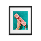 TELEPHONE Framed Art Print Gallery Image 5