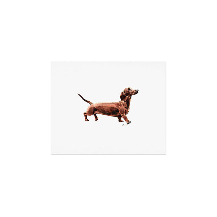 Dachshund Dog Breed Art Print Gallery Image 1
