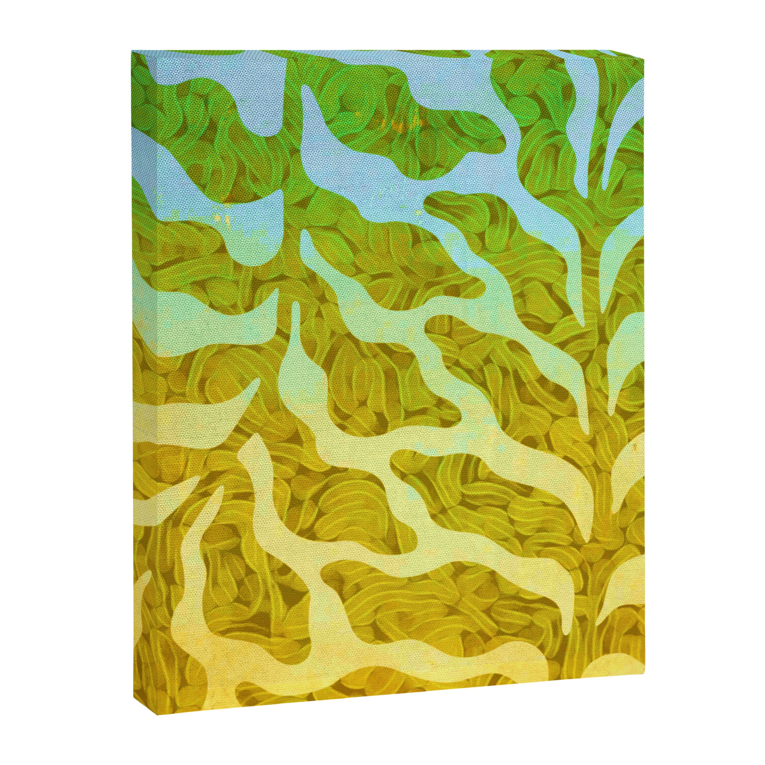 Abstract Tropical Botanical Dream Canvas Print Gallery Image 8