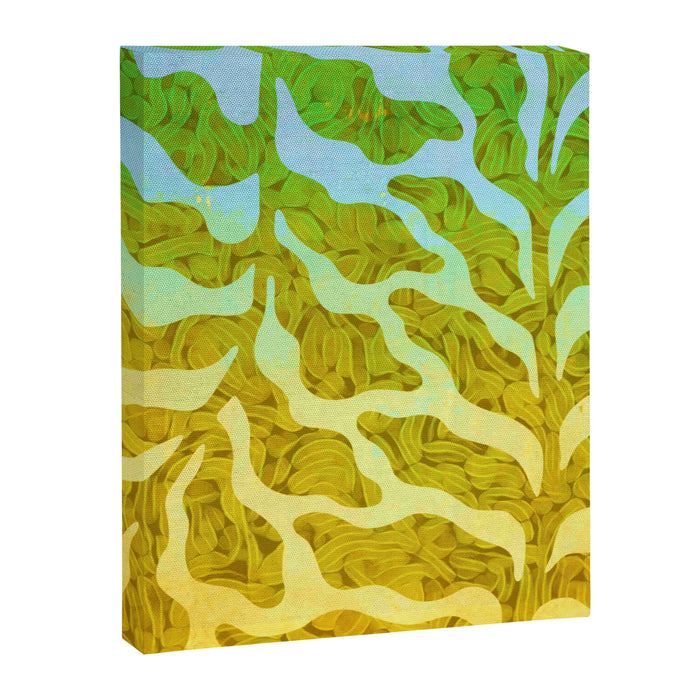 Abstract Tropical Botanical Dream Canvas Print Gallery Image 1