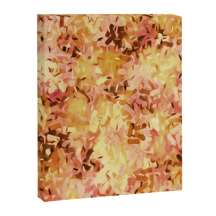Confetti Autumn Orange Canvas Print Gallery Image 1