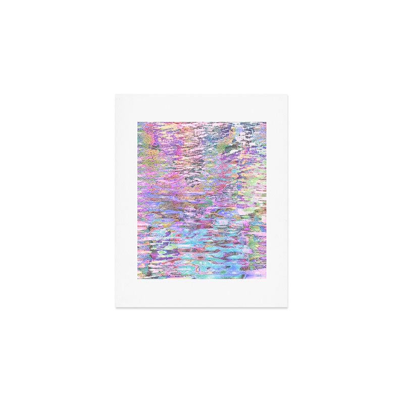 Pastel Pond Pink Glow Art Print Gallery Image 1