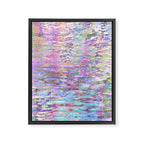 Pastel Pond Pink Glow Framed Canvas Print Gallery Image 8