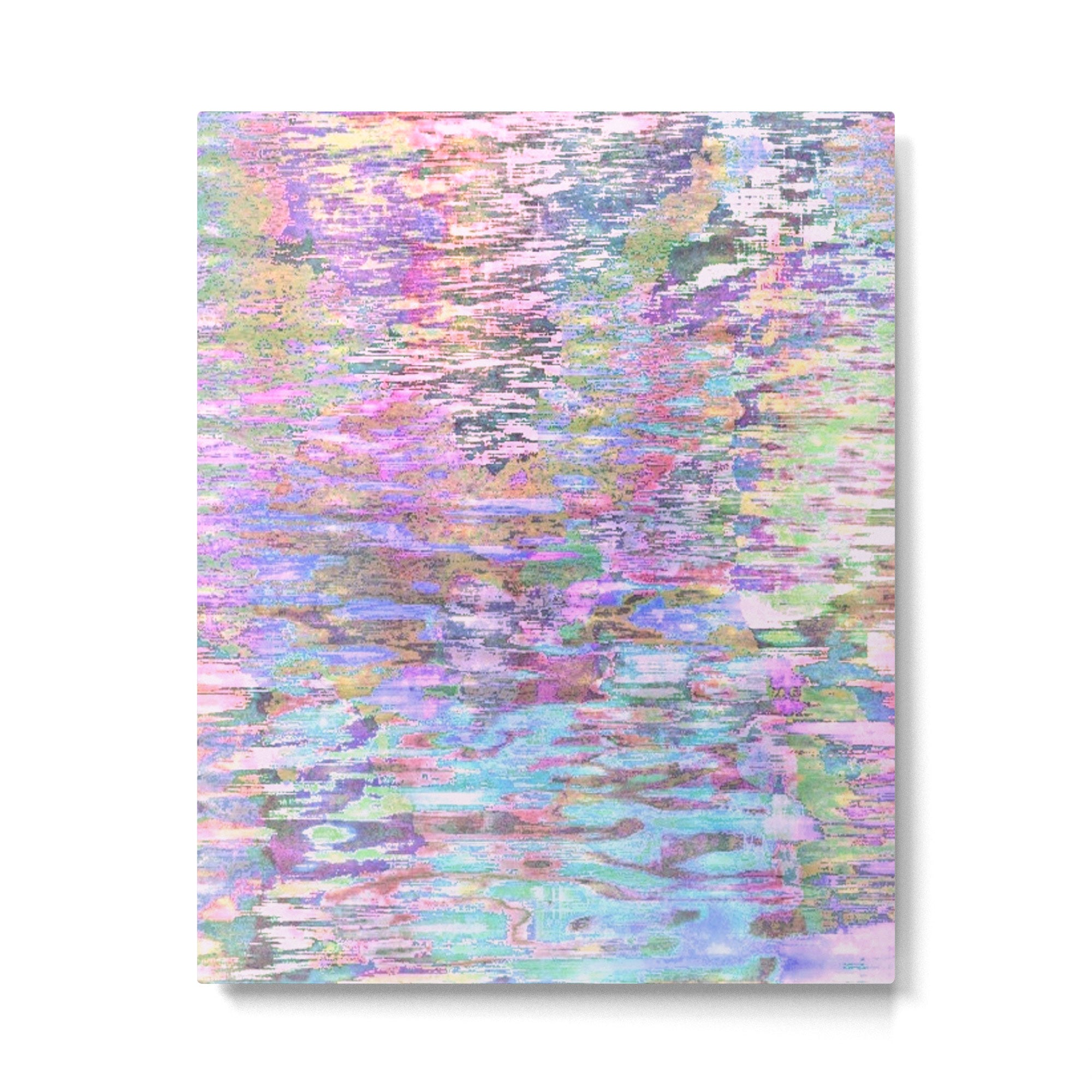 Pastel Pond Pink Glow Metal Print Gallery Image 6