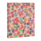 Retro Rainbow Daisy Quilt Canvas Print Gallery Image 8