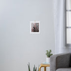 Triangles Putty Mauve Art Print Gallery Image 3
